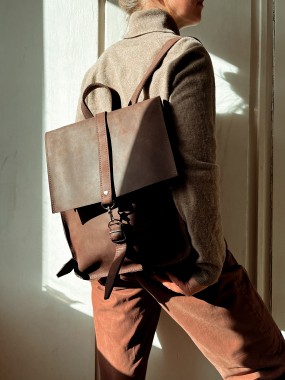 Jano - skórzany plecak Sample Sale